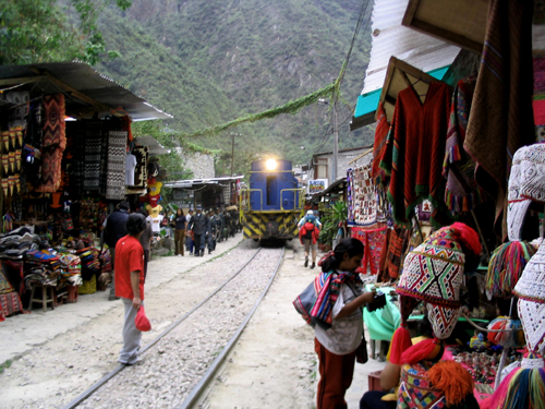 Aguas Calientes, en el Valle Sagrado